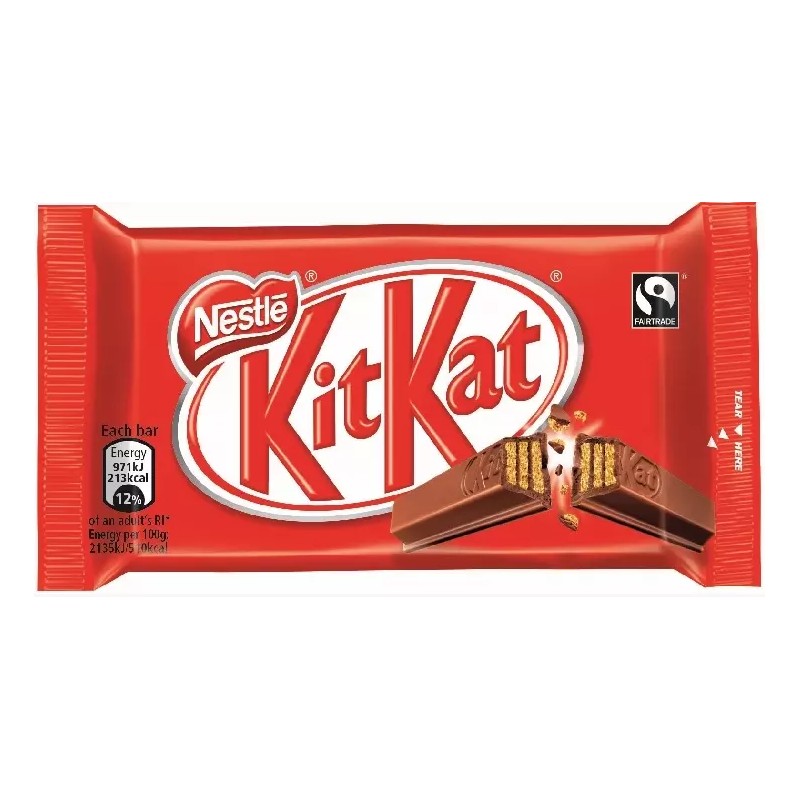 Nestle KitKat Bar 4 Finger (24 Pack)----FREE PRIORITY SHIPPING-----