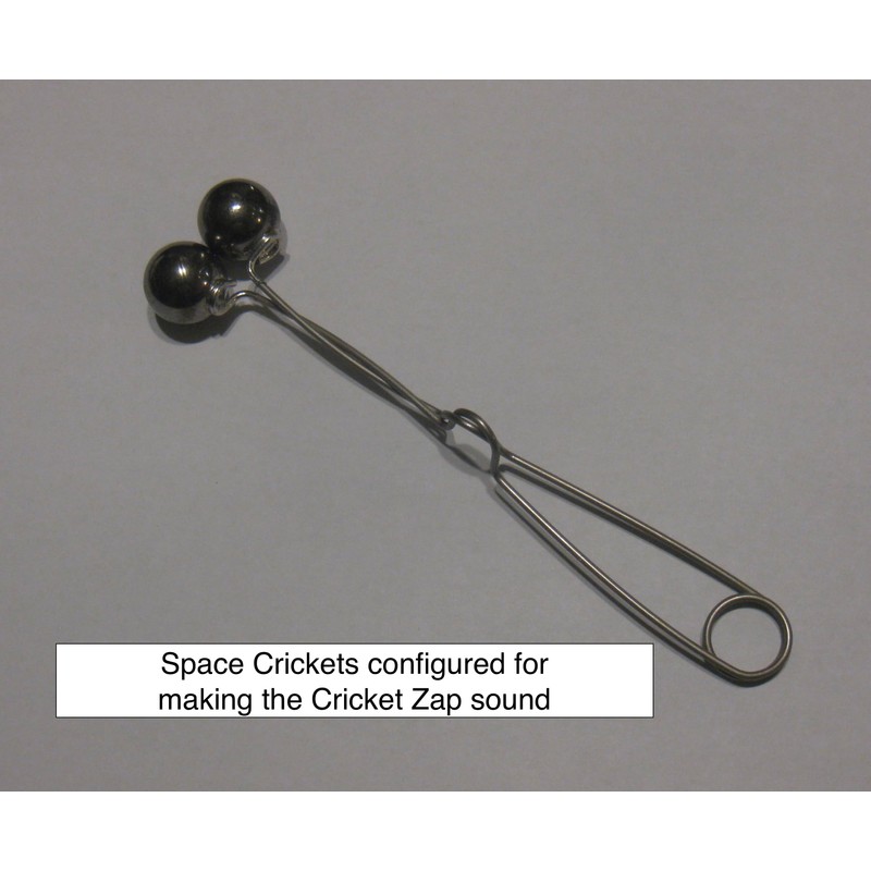 Space Crickets - Noisemaking Toy - Make Bizarre Buzzing clicking