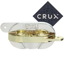 Hanayama Cast Keyring Puzzle - Level 2 of 6 - Fairly Hard - Includes Crux Sticker