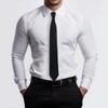 TigerTie - Slim Men's Designer Tie in Matte Black, Fine