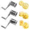 Cheese Grater Multifunction Hand Crank Cheese Slicer for Home Kitchen