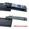 Jorkar External SSD Enclosure for MacBook Air/Pro 12+16 PIN SSD,