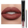 MAKI YIKA- Lápiz labial marrón nude para mujer, lápiz labial