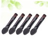 Outanaya 50pcs Double Sided Eye Shadow Brush Applicators Portable Makeup