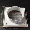 Grille Vent,Louver Grille Cover Hood with Fly Screen - Air