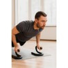 PMS Set of 2 Push Up Bars Comfortable Soft Grip