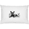 2 x 'French Bulldog with Butterflies' Cotton Pillow Cases (PW00040449)