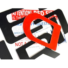 Generic Glossy Black Rear Tailgate Letter Inserts Compatible with Ridgeline 2024-UP ABS Plastic Emblem Not Decals