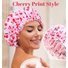 Shower Cap with Terry Cloth Lining, Terry Lined Shower Cap