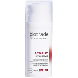 Biotrade Acnaut Anti Blemishes Repair Cream 30 SPF Suitable for Acne Scars Red Dark Spots 30ml