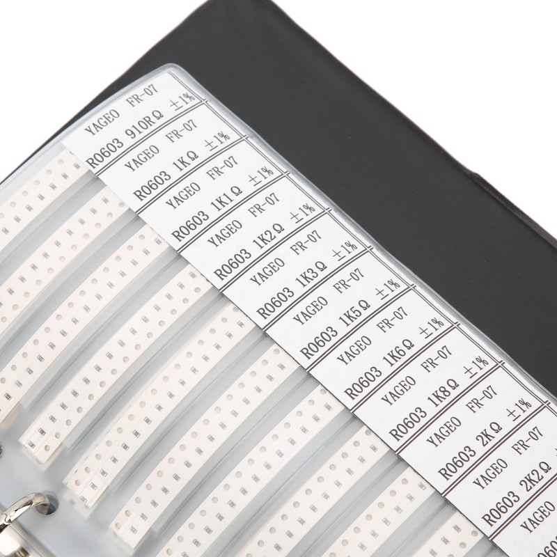 SMD Resistor Sample Book 4250Pcs 170 Value 0603 Series Electronic