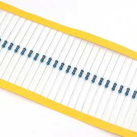 GERUI 200 Pieces 1/2 W 1% Tolerance Multiple Specifications and Models of Ohmic Resistance Ohm Metal Film Resistance Resistance for DIY Electronic Projects and Experiments (330Ω)