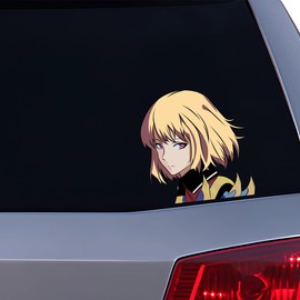 Solo Leveling Anime Manga Cha Hae-in Decal Stickers for Cars Laptop Skateboard Wall Decor UV Resistant