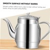 Ciieeo Stainless Steel Oil Container with Fine Mesh Strainer Versatile