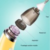 Electric Ear Nose Suction Set White Yellow Cleaning Multi Function
