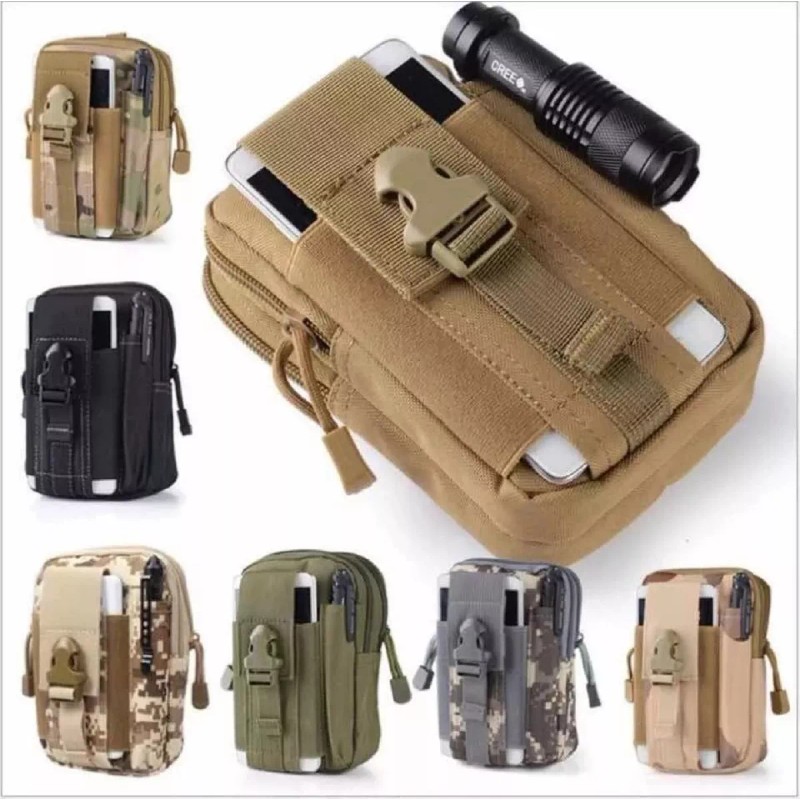 karhdz Bolsa Militar Para El Celular Sistema Táctico Negra Full