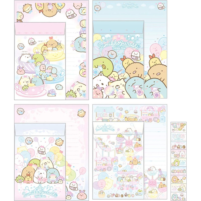 San-X LH70801 Sumikko Gurashi Letter Set