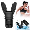 Amusingtao Breathing Trainer, Portable Lung Exerciser and Lung Trainer, Adjustable