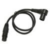 XLR to XLR Cable Elbow Male to Straight Female HiFi