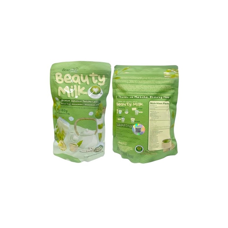 Generic Dear Face Beauty Milk Premium Japanese Matcha Latte 10