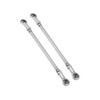 ACROPIX 2pcs 210mm Length 8mm Hole Diamete Adjustable Steering Tie