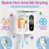 Toothbrush Sanitizer Case and Holders, DRMXBU Wall Mounted Toothbrush Holder