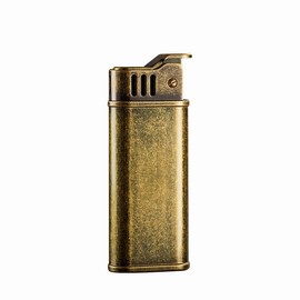 YANCONG Vintage Trench Lighter,Reusable Windproof Copper Lighter, Cool Antique Lighters for Smoking,Soft Flame Kerosene Lighter for Collection Decorative Gift Present