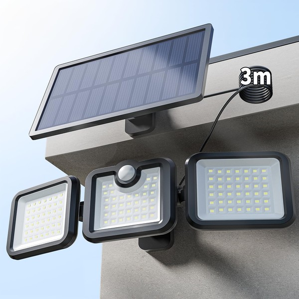 KOPOGU Solar Light, Automatic Lighting, Sensor Light, High Brightness, Outdoor