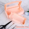 Gusnilo Sterilizer Box Nail Tool Barbicide Disinfectant Jar Plastic Disinfectant
