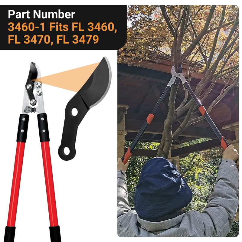 3460-1 Compound Action Lopper Replacement Blade for Corona Clipper, Fits