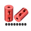 sourcing map 2pcs Rigid Clutch Bolt with 3mm to 3mm