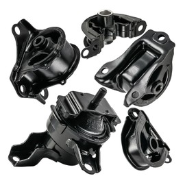 PHILTOP Engine Motor Mount and Trans Mount Compatible with Honda CR-V 1998-2001, Honda Civic 1999-2000 1.6L, Auto Transmission, Replace# A6506,A6526,A6556,A6576,A6563, 5PCS