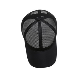 FOMIYES Breathable Summer Mesh Sports Hat for Unisex UV Protection Baseball Cap Black for Outdoor Workouts and Casual Wear