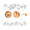 VolksRose 12pcs Wooden Brain Teaser Puzzles, IQ Challenge Puzzle Games,