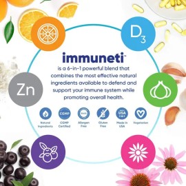 Immuneti Defensa Inmunológica 6-en-1 Vitaminas Y Hierbas N/a