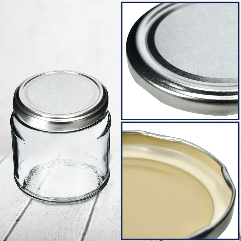 KADAX Screw Lid fi66 mm, Replacement Lid Set Made of