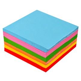 NAUZE 240 Pieces Multicolor Rainbow Cocktail Paper Disposable Cloth Like Paper Luxury Paper Hand Towels for Dinner Wedding Parties Events