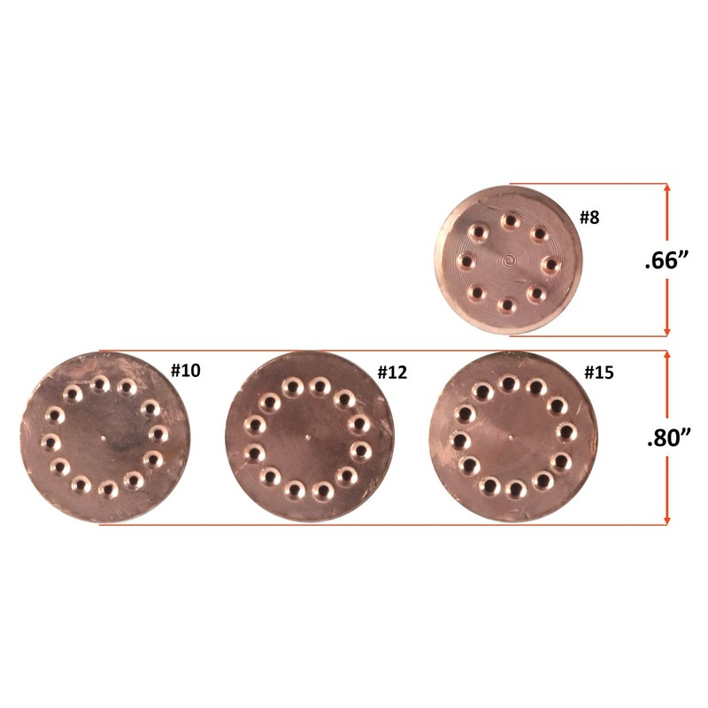 SÜA - Heating Nozzle/Rosebud 8-MFN Replacement for 300 Series Victor