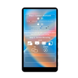 Shimbol CP5 Ultra Black, Wireless Phone Vlog Selfie Monitor Screen, 5" FHD Touch Screen, Wireless Control Phone, Mag Safe Snap-On, 50m Range 0.04 Second Delay, Android/iOS Compatible