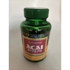 Puritan's Pride 3 Pack 360 Ct Puritan's Pride Acai 3000 mg - 120 each Multi EXP See Description