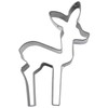 Staedter Deer Fawn Cookie Cutter, Silver, 6 cm