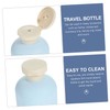 Ipetboom 2Pcs Refillable Travel Shampoo Bottles with Leak Flip Caps