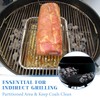 OLIGAI Stainless Steel Charcoal Rails for Weber Charcoal Grill,Indirect BBQ