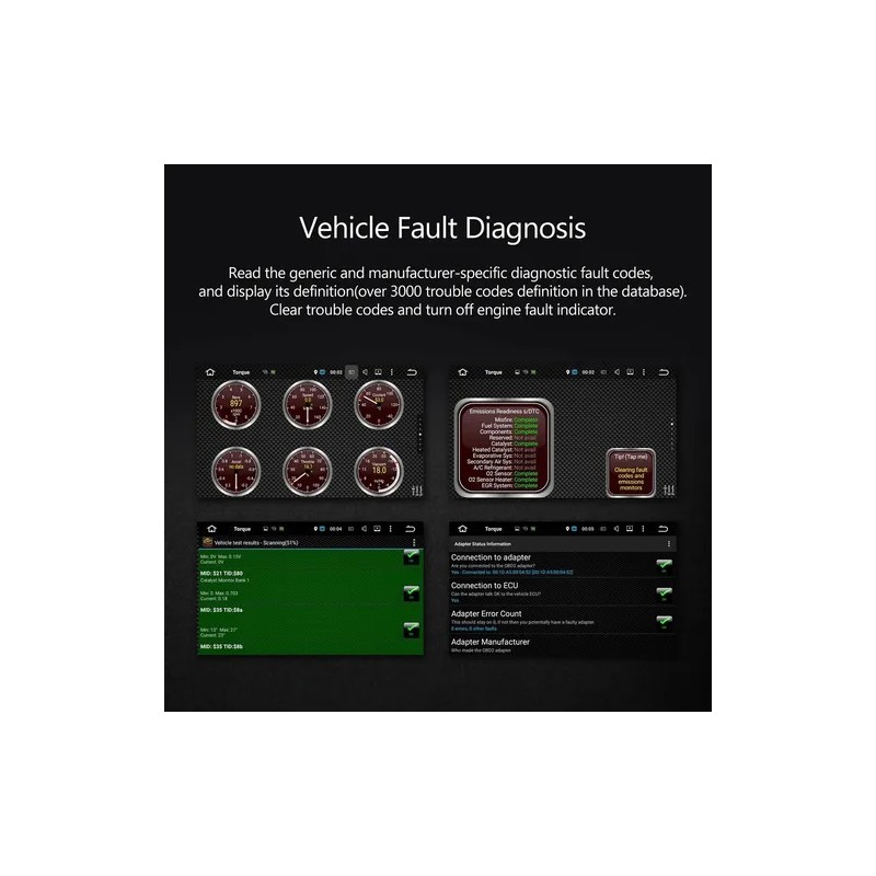 Escaner Automotriz Hh Obd2 Elm327 V1.5 Bluetooth 5.1