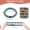 22 Hair Bobbles, Elastic Braided Hair Bobbles, Various Colours to
