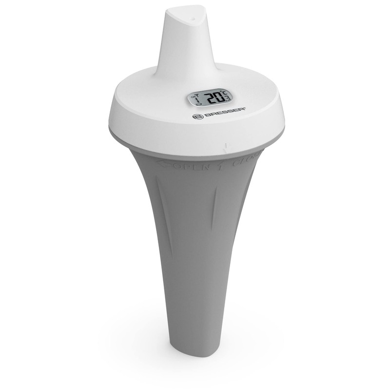 Bresser Pool Thermometer for Water Temperature Measurement, Additional Sensor for