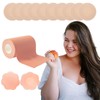 MyMegan Professional Breast Lift Support Tape (5inches with sillicone covers)