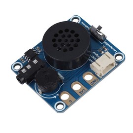 Bewinner Speaker Expansion Board Speaker Module Expansion Board for Micro: bit NS8002 Chip Support Headphone Volume Adjustment Function