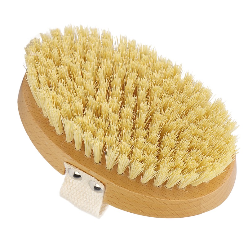 Massage Body Bath Brush Lymphatic Drainage Exfoliating Detox Deep Cleaning
