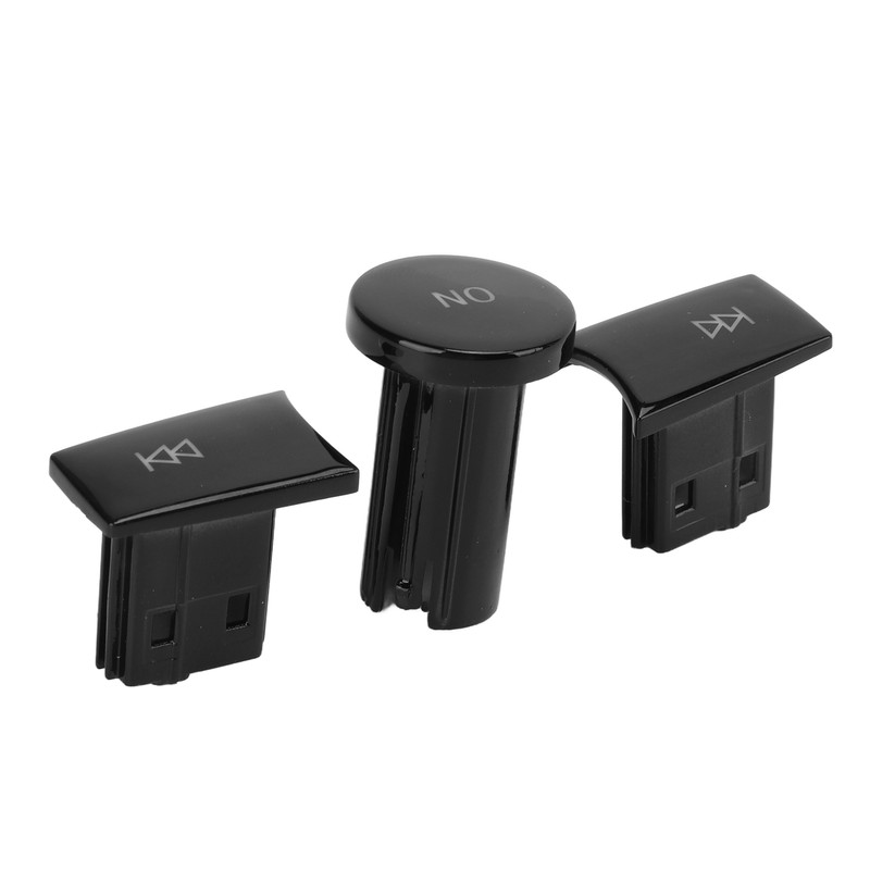 3pcs Multimedia Knob Control Button Car Accessories Replacement for Benz